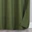 Green Linen Blend Light Filtering Grommet Curtain Panel, 95"