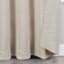 Neutral Textured Jacquard Light Filtering Grommet Curtain Panel, 84"
