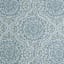 Green Medallion Light Filtering Grommet Curtain Panel, 84"
