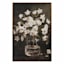 Framed Wide Dark Floral Vase Canvas Wall Art, 24x36