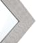 Light Grey Ripple Mirror, 22x28