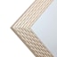22X28 Metallic Basket Weave Mirror