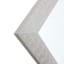 Light Grey Ripple Mirror, 24x36
