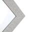 Light Grey Ripple Mirror, 24x36
