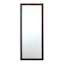 Dark Grey Star Leaner Mirror, 24x58