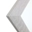 Light Grey Ripple Leaner Mirror, 24x58