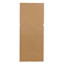 Light Grey Ripple Leaner Mirror, 24x58