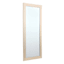Metallic Basket Weave Leaner Mirror, 24x58