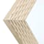 Metallic Basket Weave Leaner Mirror, 24x58