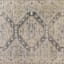 Charlotte Ivory & Blue Tahari Medallions Accent Rug, 24x44