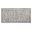 Charlotte Ivory & Dark Grey Tahari Diamond Accent Rug, 24x44