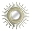 5-Piece Champagne Starburst Mirror Set