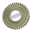 5-Piece Champagne Starburst Mirror Set
