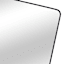 24X36 Aluminum Rectangle Black Mirror