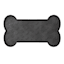 Black Bone Boot Tray, 16x28