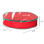 Large Christmas Wreath Storage Bag, 36"