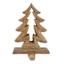 Brown Christmas Tree Stocking Holder, 7.1"