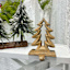 Brown Christmas Tree Stocking Holder, 7.1"