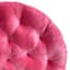 Plush Papasan Cushion, Pink