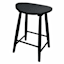 Honeybloom Hayley Counter Stool, Black