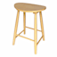 Honeybloom Hayley Counter Stool, White Oak Finish