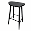 Honeybloom Hayley Barstool, Black