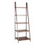 Juniper 5-Tier Wooden Shelf, Walnut Finish