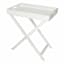 Laura Folding Tray Table - White