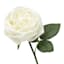 Willow Crossley White Real Touch Rose Floral Pick, 12"