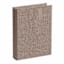 Tan Linen Book Box, 9"