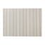 Set of 6 Sandford Ivory Woven Vinyl Placemats, 18x13