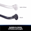 Sunzero 5/8" Black Wrap Curtain Rod, 28-48"