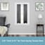 Rogers 5/8" Tension Curtain Rod, 28-48"