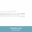 Rogers 5/8" Tension Curtain Rod, 28-48"