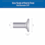 Sunzero 5/8" Silver Tension Curtain Rod, 28-60"