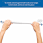 Sunzero 5/8" Silver Tension Curtain Rod, 28-60"