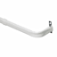 White Heavy Duty Curtain Rod, 28-48"