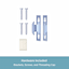 White Heavy Duty Curtain Rod, 28-48"