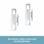 Heavy Duty Single Window Bracket Pair