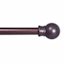 Fiona 7/16" Chocolate Brown Curtain Rod, 28-48"