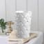 Providence White Quilted Stud Tumbler, 5"