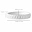 Crosby St. White Wave Bath Soap Dish
