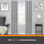 Dryden 5/8" Nickel Decorative Curtain Rod, 36-66"