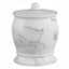 Providence Belle Grey & White Marbled Bath Container, 5"