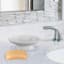 Providence Belle Grey & White Marbled Soap Dish