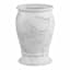 Belle Grey & White Marbled Bath Tumbler, 4.5"