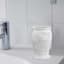 Belle Grey & White Marbled Bath Tumbler, 4.5"