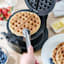 Bella Rotating Non-Stick Waffle Maker, Stainless Steel