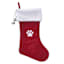 Red Velvet Pet Stocking, 18"