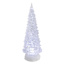Clear Light-Up Cone Tree, 12"